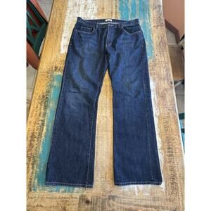 J. Crew Jeans Straight Leg Dark Wash Men's 36x32